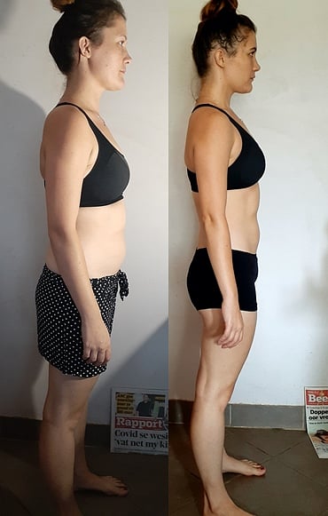 Annelize Side Profile transformation